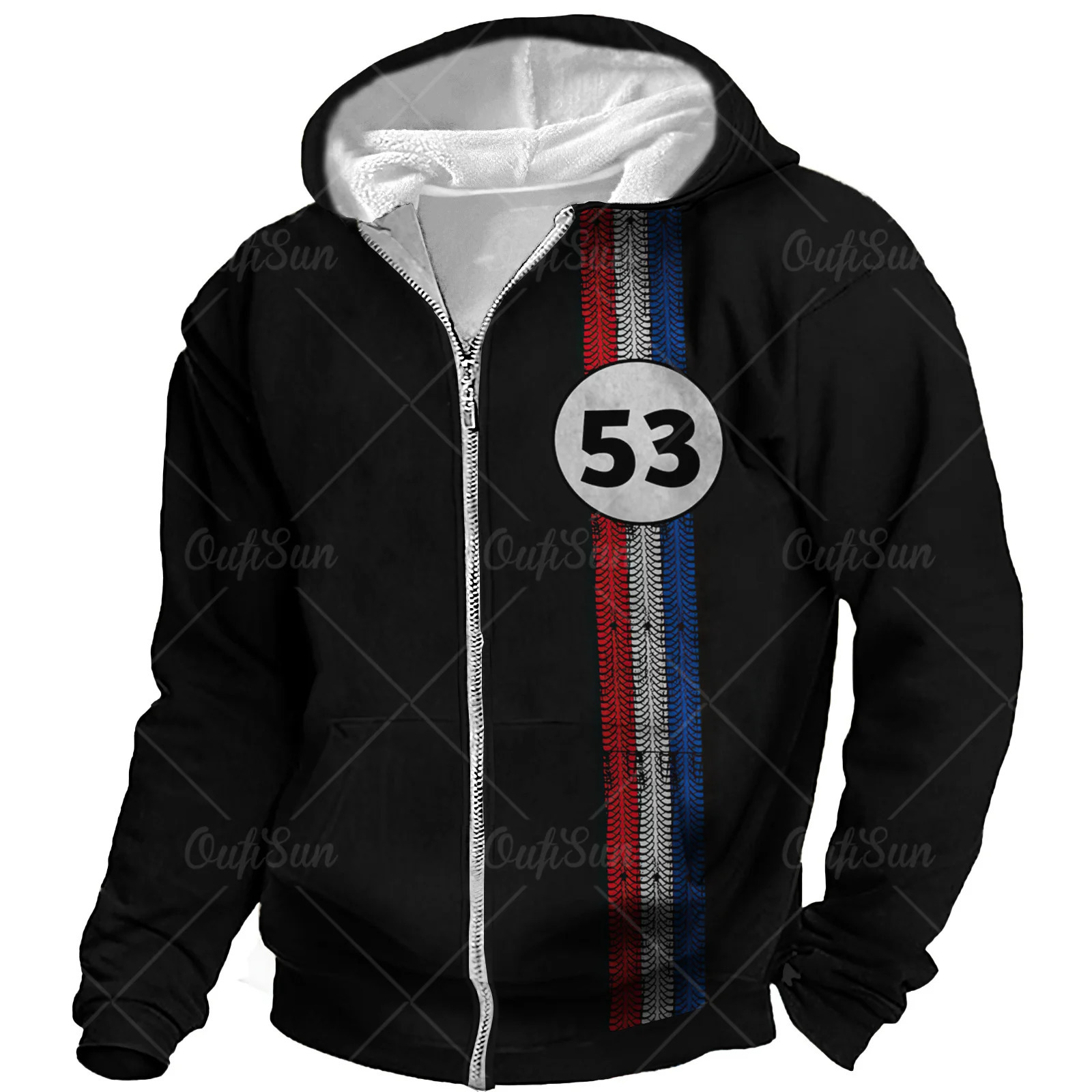 Vintage Long Sleeve Zip Up Hoodies For Man Oversized Pullover Men's Hoody In WinterAutumn Male Clothes High Quality Hooded 231222Z