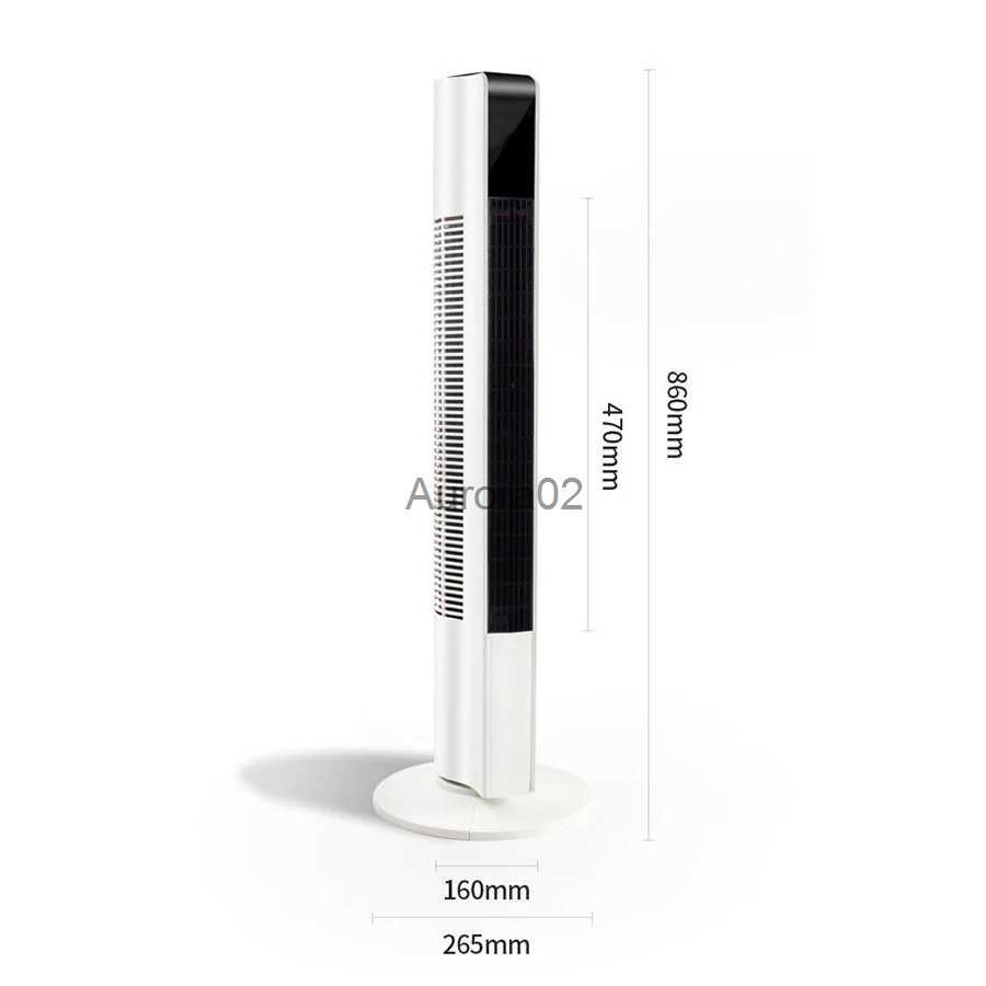 Electric Fans Remote Electric Tower Fan Rotating Bladeless Remote Control Mute Vertical Fan Home Living Room Air Cooler 220V Swings90 YQ231225 z241105