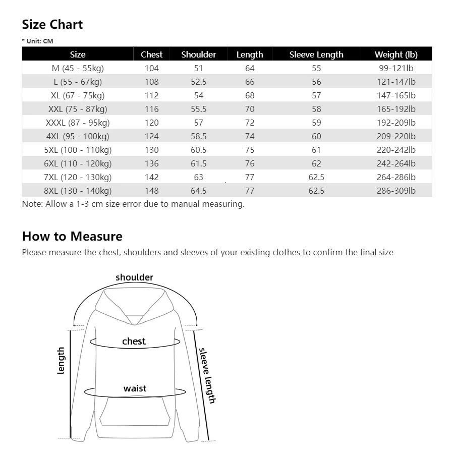 Men Sweatshirts Cotton Hooded Oversized 6XL 7XL 8XL Plus Size Zipper Long Sleeve Pullovers Autumn Streetwear Pocket Sportswear 231222Z