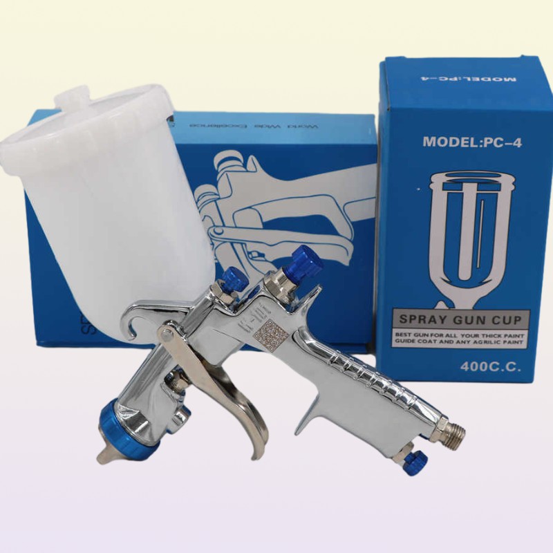 original Japan W101 134G Spray Gun W101 HVLP Hand Manual Paint Spray Gun 0810131518mm plastic tank 400ml 2107191325948