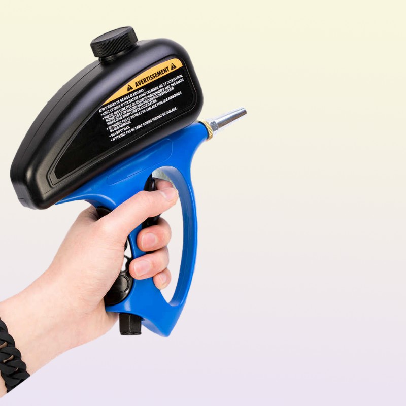 Handheld Pneumatic AntiRust Sandblaster Protection Sand Gravity Sandblasting Gun Mini Air Tools 2107196705833