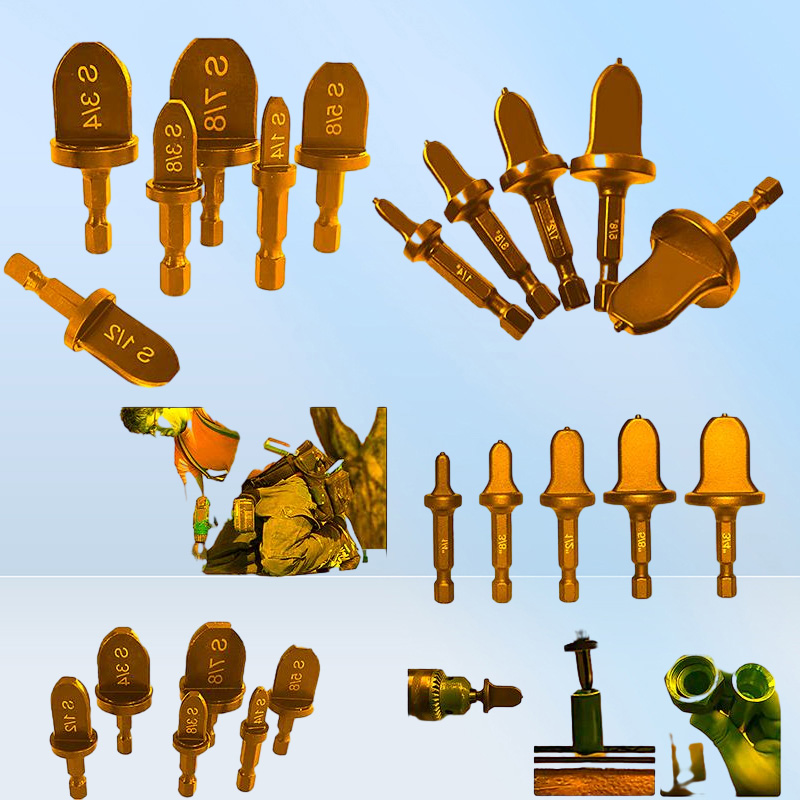 Professional Hand Tool Sets 5pc6pc Hexagonal Handle Tube Expander HVAC Tools Air Conditioner Conditioning Swaging Spin Flaring Se