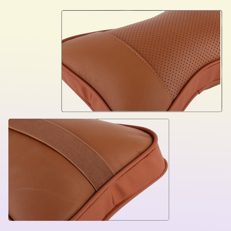 2PCS Car Neck Pillow Soft Version Lovely Breathe Car Auto Head Neck Rest Cushion Pillow Pad