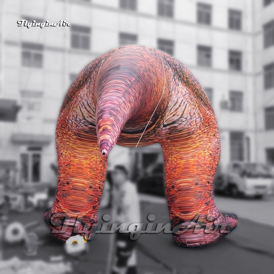 Ferocious Real Large Inflatable Dinosaur Tyrannosaurus Rex Model Animal Balloon 5m Air Blow Up T-rex For Park And Museum Show