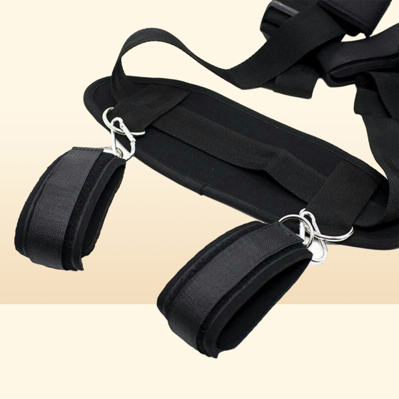 Legs Apart with Sm Fun Desingers Binding and Restraint Torture Set Husb Wife Supplies Flirting Posture Adult Training in Bed Alter WUAJ4691625