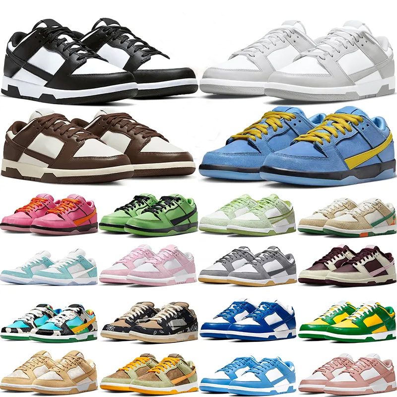 Classical Designer Shoe Casual Low Men Women Shoes Girls Panda Turbo Green Grey Fog Cacao Wow Jarritos What The Gai Outdoor Sports Running Trainers Sneakers