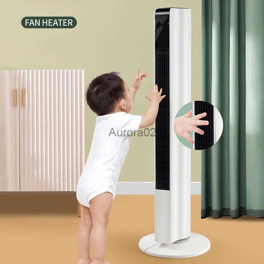 Electric Fans Remote Electric Tower Fan Rotating Bladeless Remote Control Mute Vertical Fan Home Living Room Air Cooler 220V Swings90 YQ231225 z241105