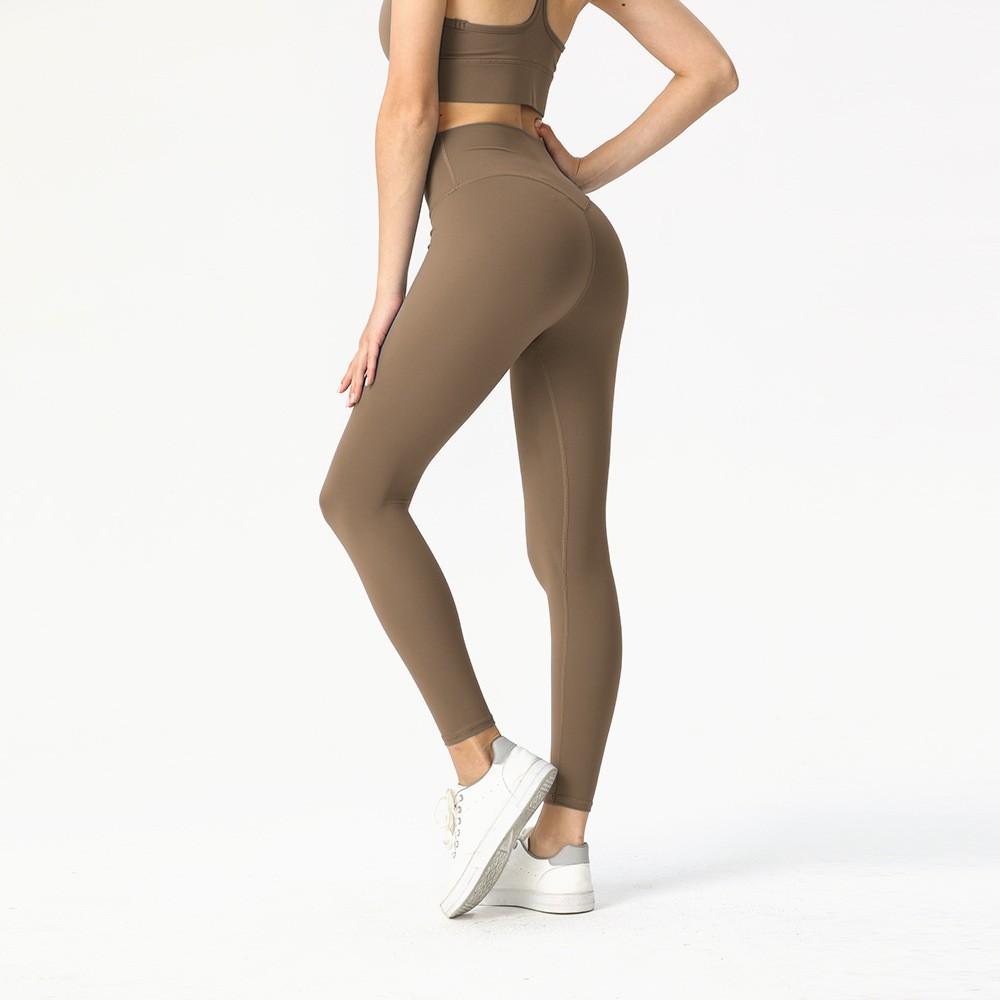 Women's clothes High Waist Yoga Women Push-up Fiess Leggings Soft Elastic Hip Lift T-shaped Sports Pants Running Training Lady