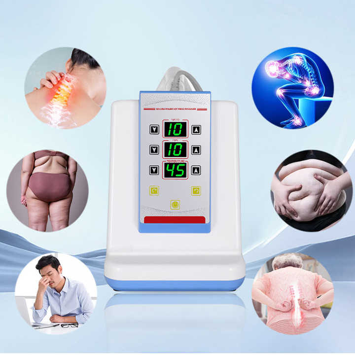 Portable Vacuum Cellulite Ems Massager Microcurrent Face Lift Machine Roller Inner Ball Roller Massage Body Shaping Machine