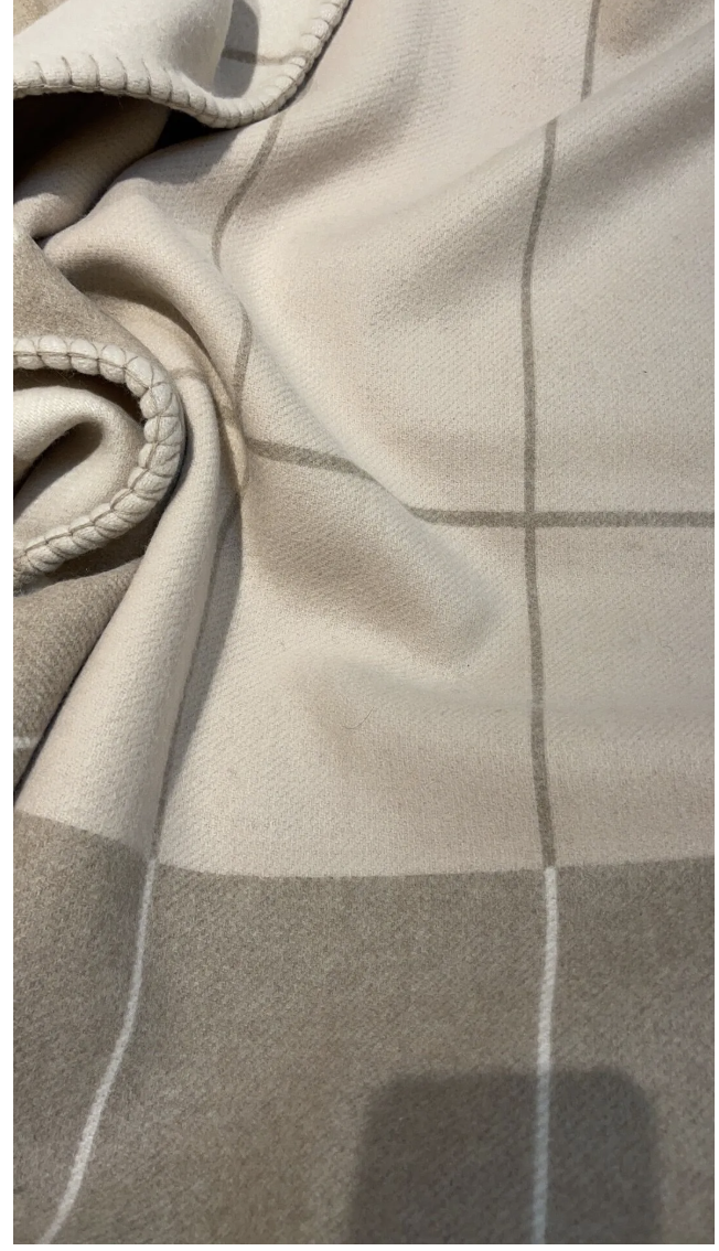 1500g Thick Home Sofa Top Quailty NEW Designer WOOL Beige h Blanket TOP Selling Big Size 135*170cm Wool Gig Size