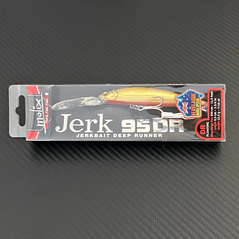 molix think feel fish jerk 95DR F 12.5g Floating Minnow 231225