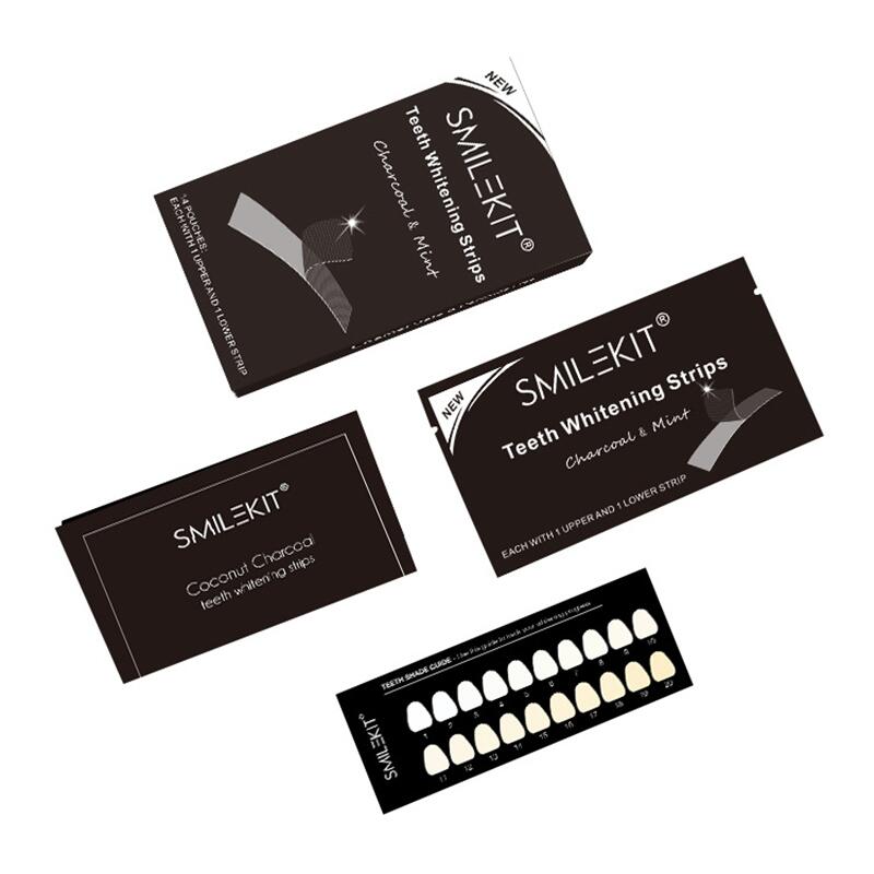 Bamboo charcoal whitening teeth patches Hygiene Care activated carbon teeth patches Teeth Whitening Strips