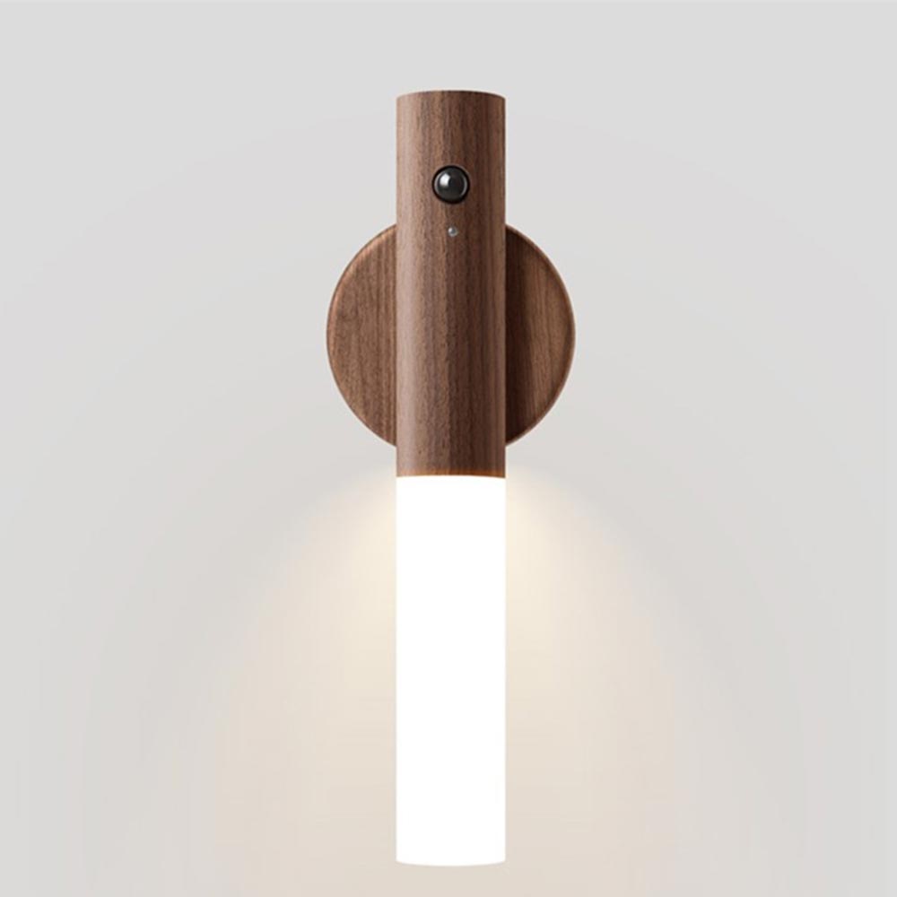 Wireless Pir Motion Sensor LED Night Light USB Magnetic Intelligent Human Body Induction Lamp