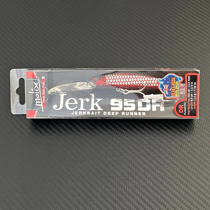 molix think feel fish jerk 95DR F 12.5g Floating Minnow 231225