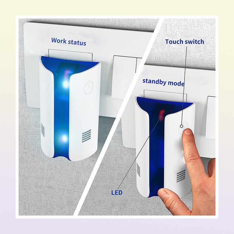 Bread Type Multifunction Ultrasonic Electronic Repeller Repels Mice Bed Bugs Mosquitoes Spiders Insect Repellent Killer Y2001064799098