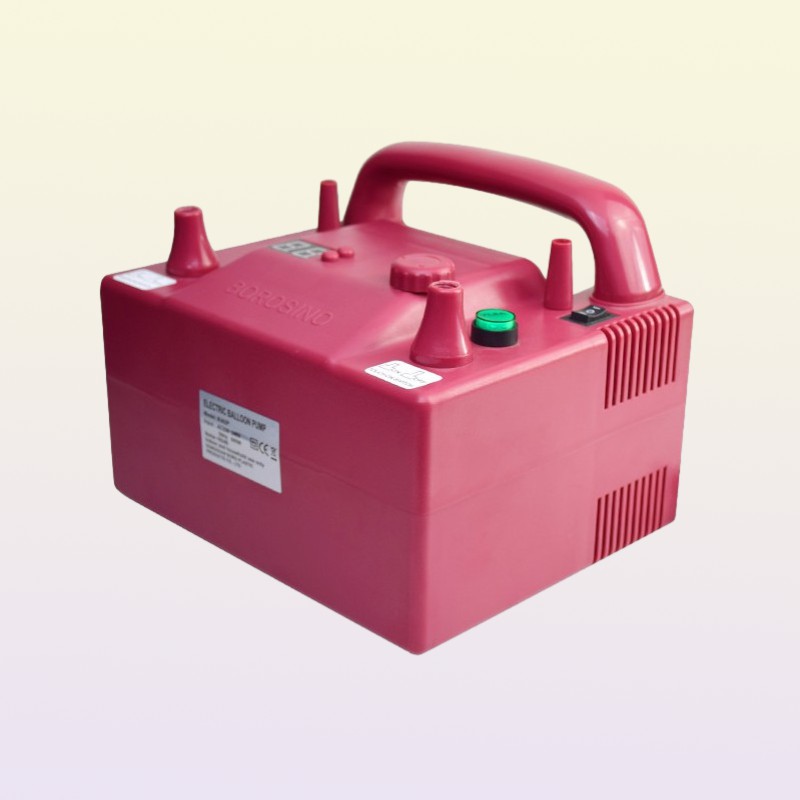 electric balloon pump inflator with timer air inflator for balloons with 2 nozzels9109363