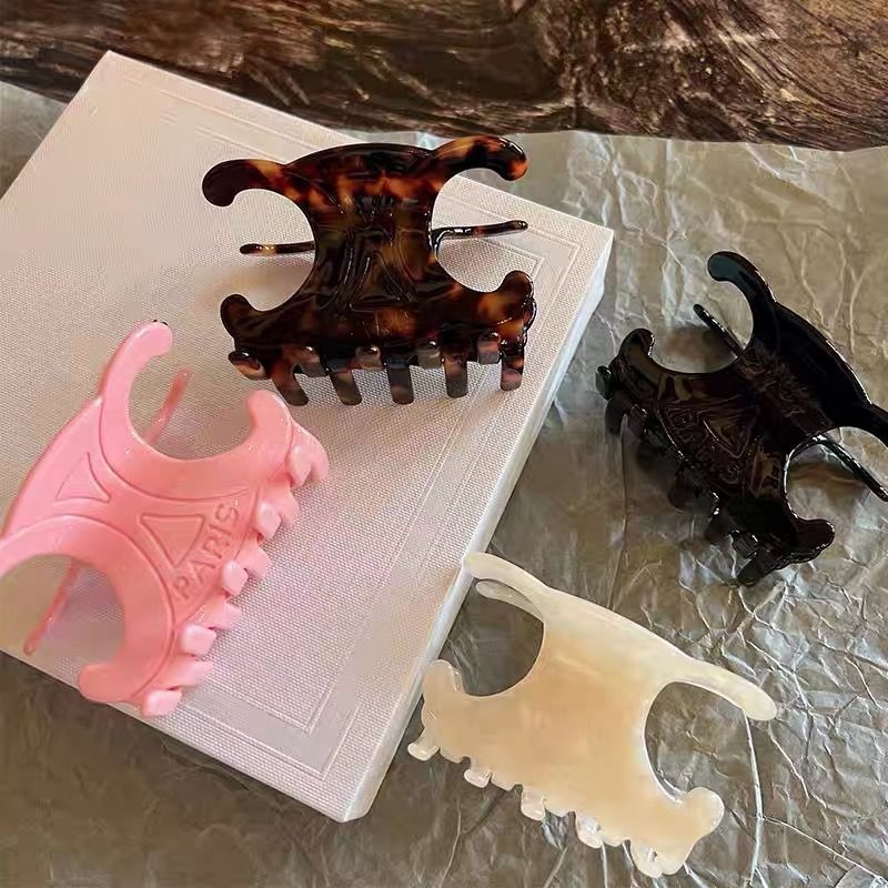 Hair clip Women girls Designer Luxury brand letters c hair claw Mini claw clip Triumphal arch claw clip Fashion Hair Jewelry headwear Hairpins Hair Accessories Gifts