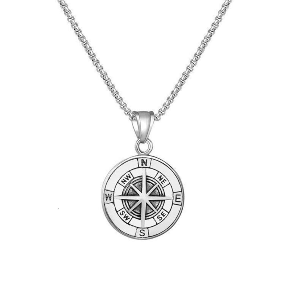 Wolf Tide Punk New Fashion Personalized Basketball Charm Pendant Necklace With Titanium Steel Chain Necklaces Bijoux Jewelry Accessories Wholesale