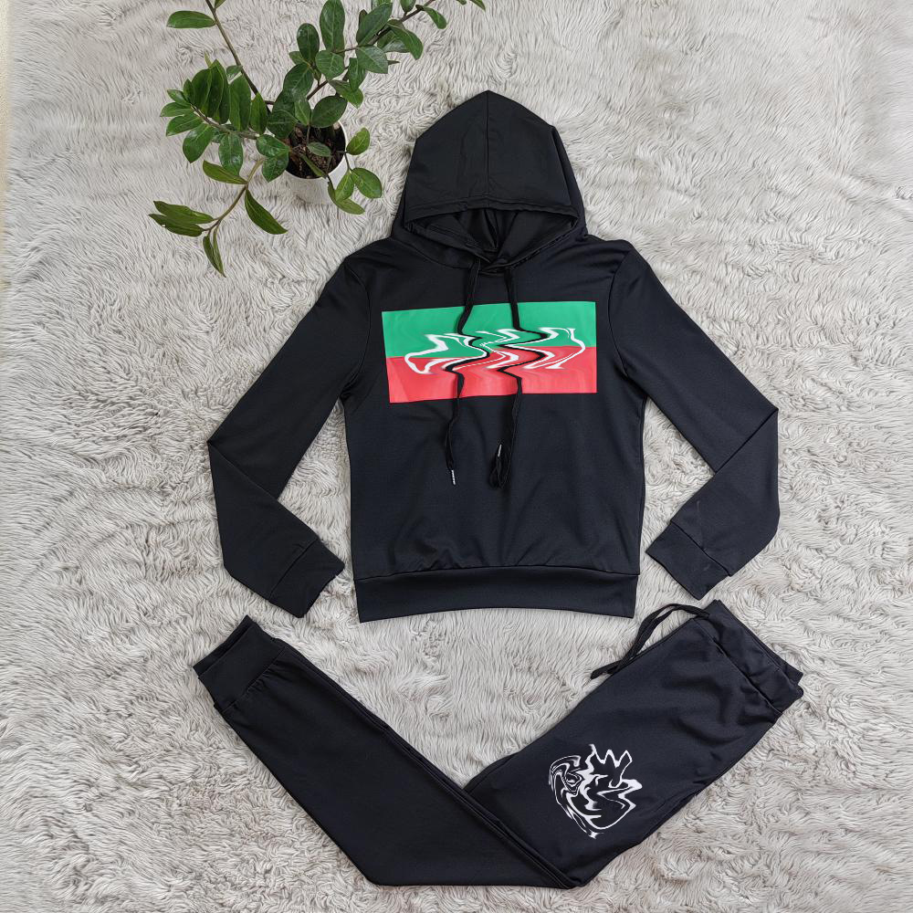 Women Tracksuits Fashion Sports Casual Long Sleeve Two Piece Pants Set Plus Sizes For Woman Fall Clothes Jogging Suits Activewear jogging training sui