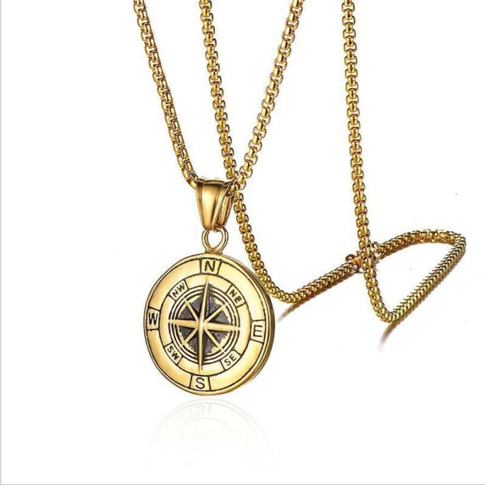 Wolf Tide Punk New Fashion Personalized Basketball Charm Pendant Necklace With Titanium Steel Chain Necklaces Bijoux Jewelry Accessories Wholesale