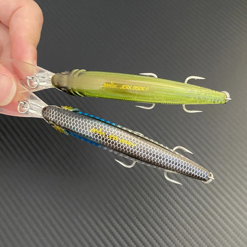 molix think feel fish jerk 95DR F 12.5g Floating Minnow 231225
