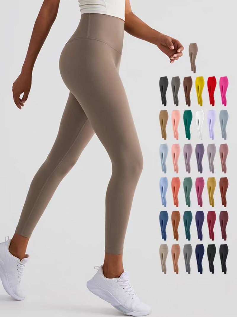 Women's clothes High Waist Yoga Women Push-up Fiess Leggings Soft Elastic Hip Lift T-shaped Sports Pants Running Training Lady