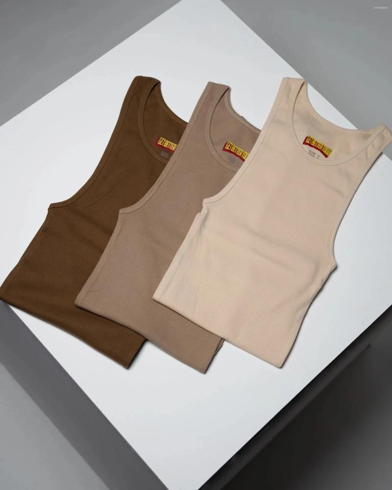 Men's Tank Tops Get Better Today Pack 3pcs/Set Mens Sleeveless Muscle O-neck Gymclothing The GBT Brand Long Vest Undershirts US Size