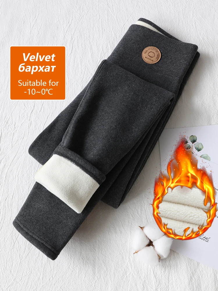 Women Winter Leggins Velvet Warm Pants Cotton Thick Lamb Wool Skinny Thick Leggings for Women Pants with Fleece Leggings 231225