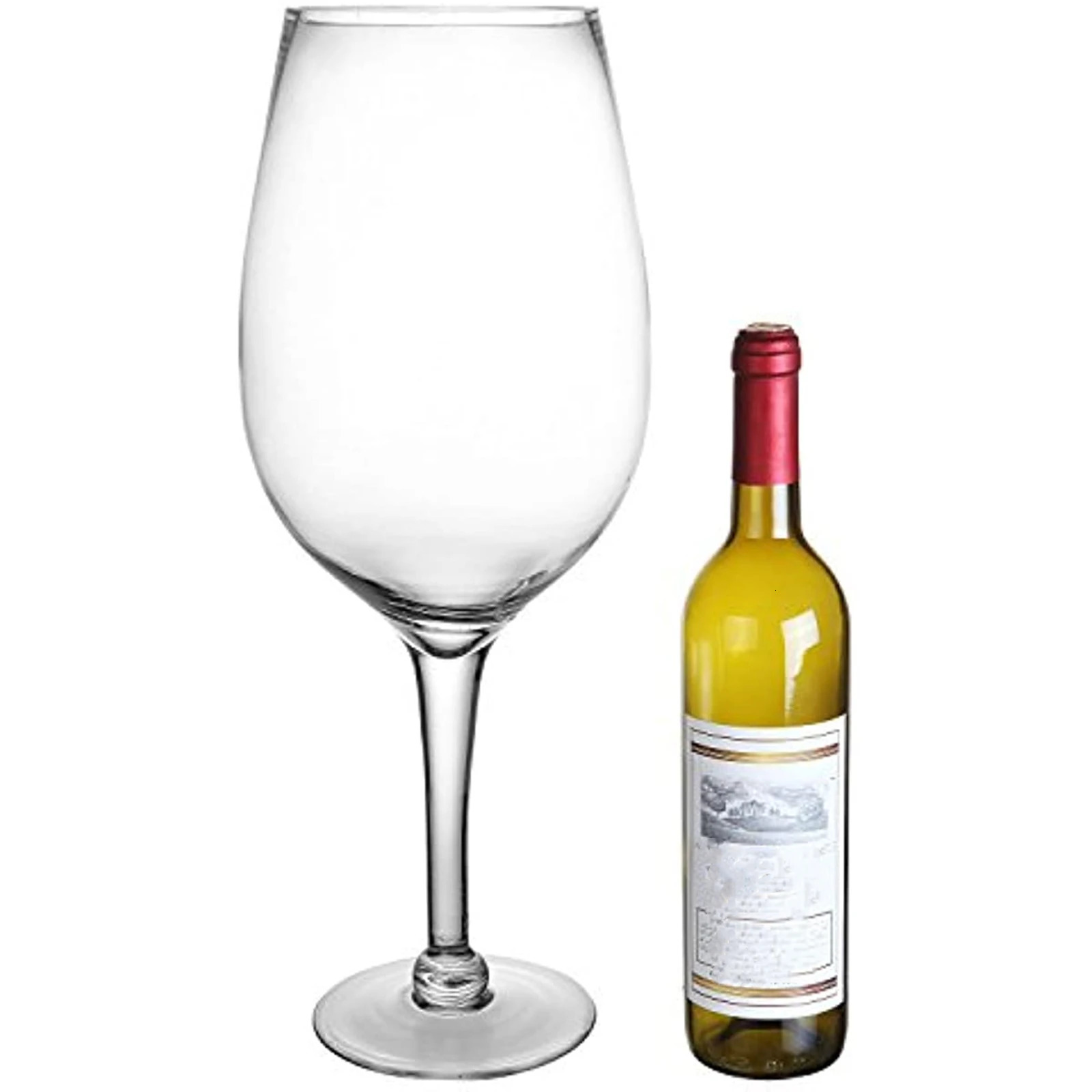 YUANXIN Giant Wine Glass Huge Stemware Creative Oversized Goblet Extra Large Champagne Glasses Beer Mug Red Wine Glasses 231222