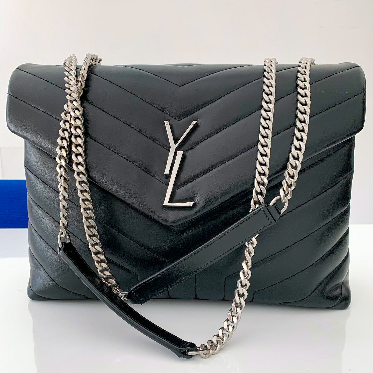 Luxury Cross Body quilted Puffer LOULOU Designer bag Womens mens real Leather Clutch envelope Bags fashion Hobo Totes pochette handbag chain Wallets Shoulder bags