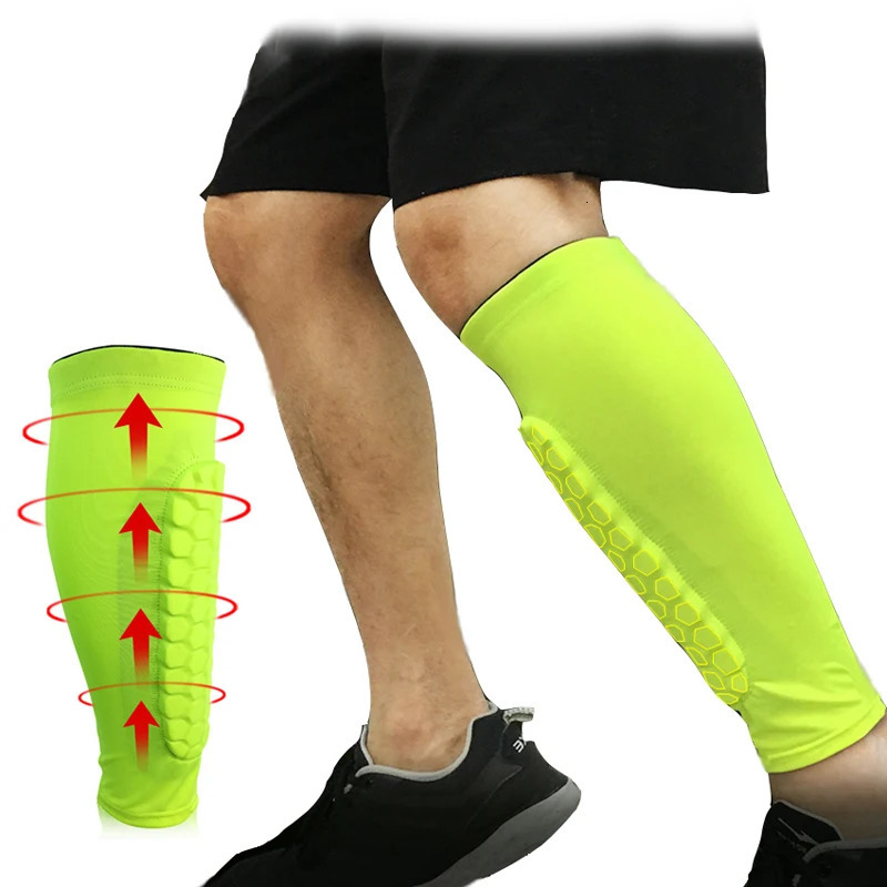 1 Pair Kids Soccer Shin Guard Children Crashproof Football Calf Protector Leg Sleeves Teens Training Protection Custom 231226