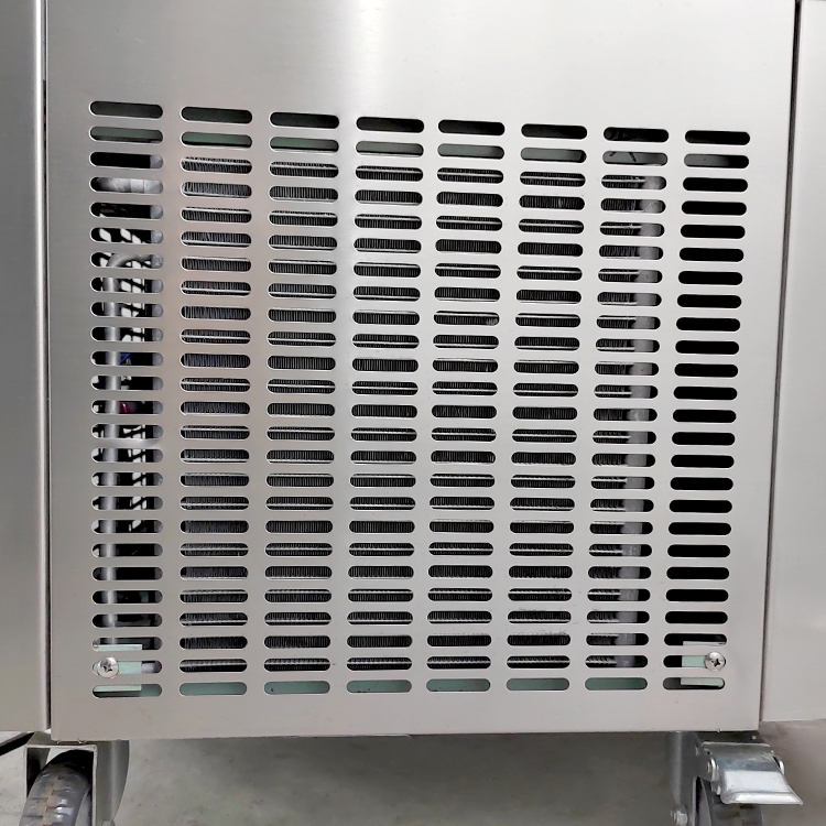 Kolice ETL Certificate Commercial 7 Flavors 4+3 Mixed Soft Serve ice Cream Machine Snack Food Machine, full transperant dispenser, upper tanks coolate