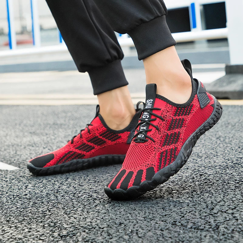 Wading Shoes Men Walking Fivefinger Barefoot Hiking Shoes Indoor Gym Jump Rope Treadmill Special Spinning Yoga Water Quick Dry 231226