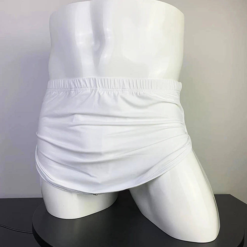Removeable Bugle Pouch Mens Soft Comfort Home Shorts Boxers Pants Sexy Underwear Briefs Trunks Breathable Underpants 231226