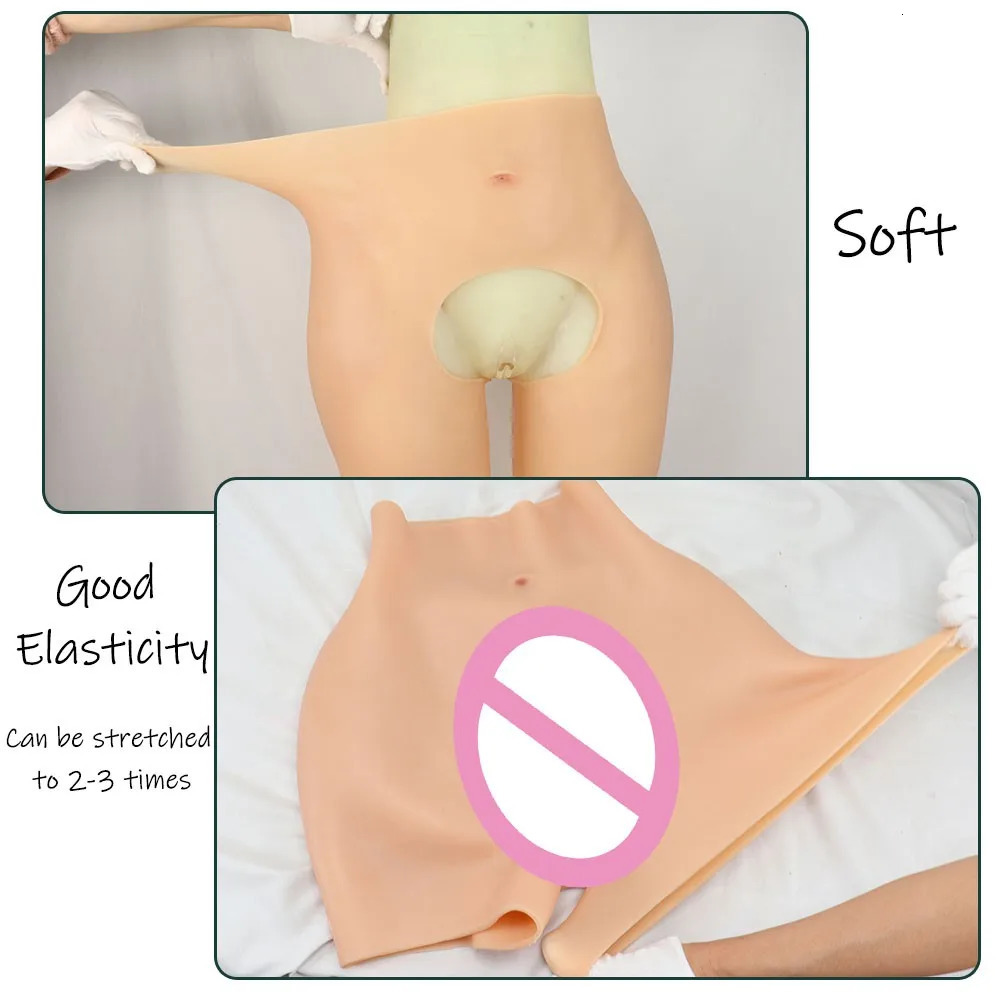 Silicone Butt Enhancement Padded Pes Big Hips Up Buttocks Underpants 0.3/0.48/0.63/1 Inch Hips Dark Color 231225