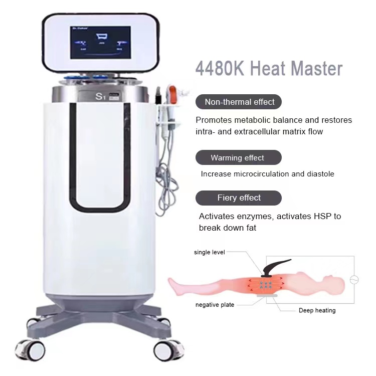 2024 Newest Ems Radio Frequency Hyperthermia Lipo Machine Body Slimming Device Skin Tightening Care Tool Massage Health Instrument