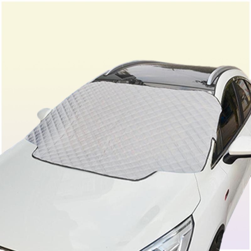 Car Sunshade Magnetic Cover Front Windscreen Protector Foldable Windshield Snow Sun Shade Waterproof