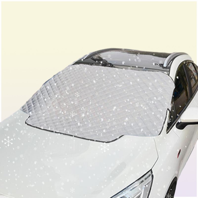 Car Sunshade Magnetic Cover Front Windscreen Protector Foldable Windshield Snow Sun Shade Waterproof