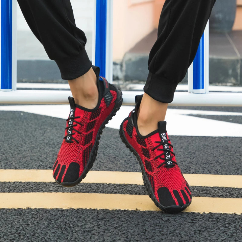 Wading Shoes Men Walking Fivefinger Barefoot Hiking Shoes Indoor Gym Jump Rope Treadmill Special Spinning Yoga Water Quick Dry 231226