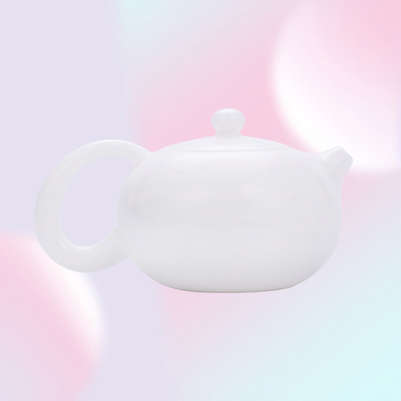Dehua Ceramic Teapot White Porcelain Xishi Teapot Kungfu Set Household Handmade Lanolin Jade Small with Filter Single Pot3534824