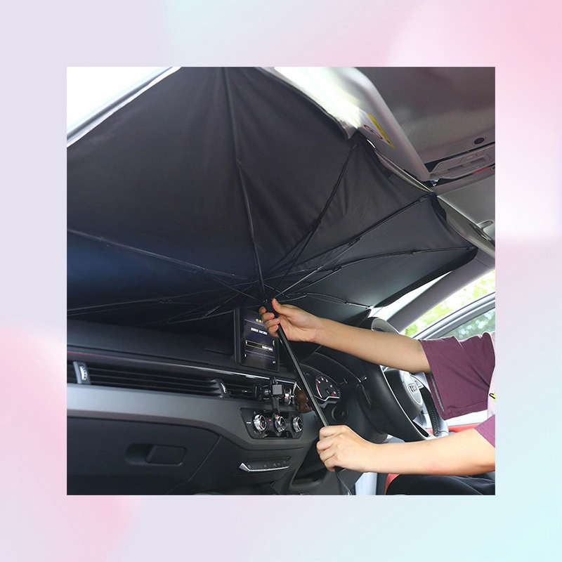 Shade Car Sunshade Umbrella SUV Windshield Cover Foldable Heat Insulation Sun Blind Auto UV Protection Accesorios Coche9234602