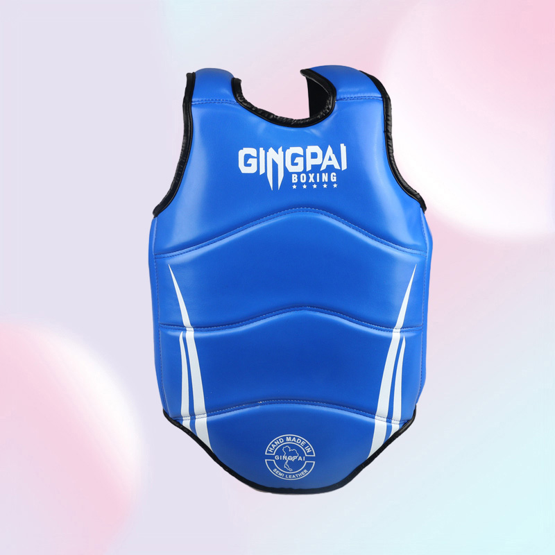 Chest Guard Boxing Kickboxing Body Vest Protector Martial Arts WTF Reversible Rib Shield Taekwondo Target Training Uniform