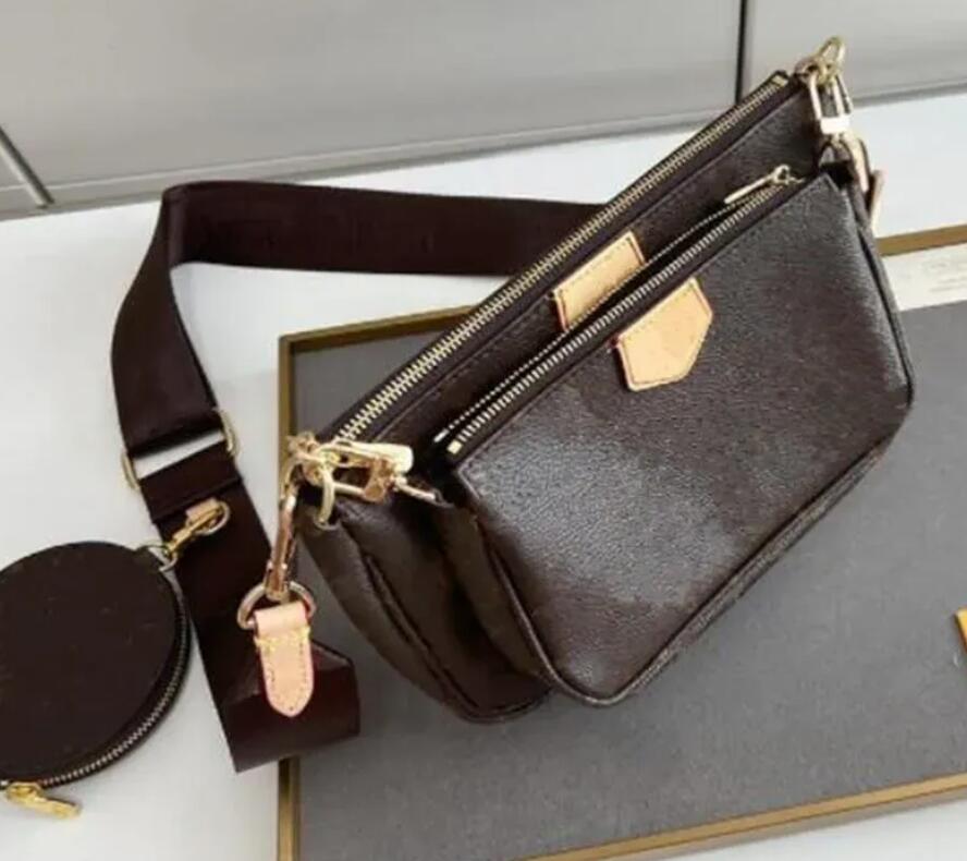 516 10A Multi Pochette high quality crossbody purses designer bag wallet woman handbag shoulder bags women designers purse s handbags womens plain_bag
