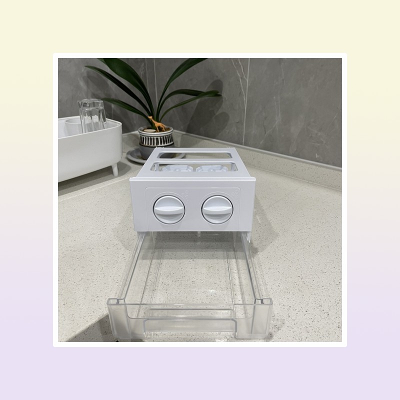 Refrigerator Storage Drawer 30 Grid Small Ice Cube Mould Box Popsicle Molds Maker Tray Juice Making DIY Bar Kitchen Accessories 227489513