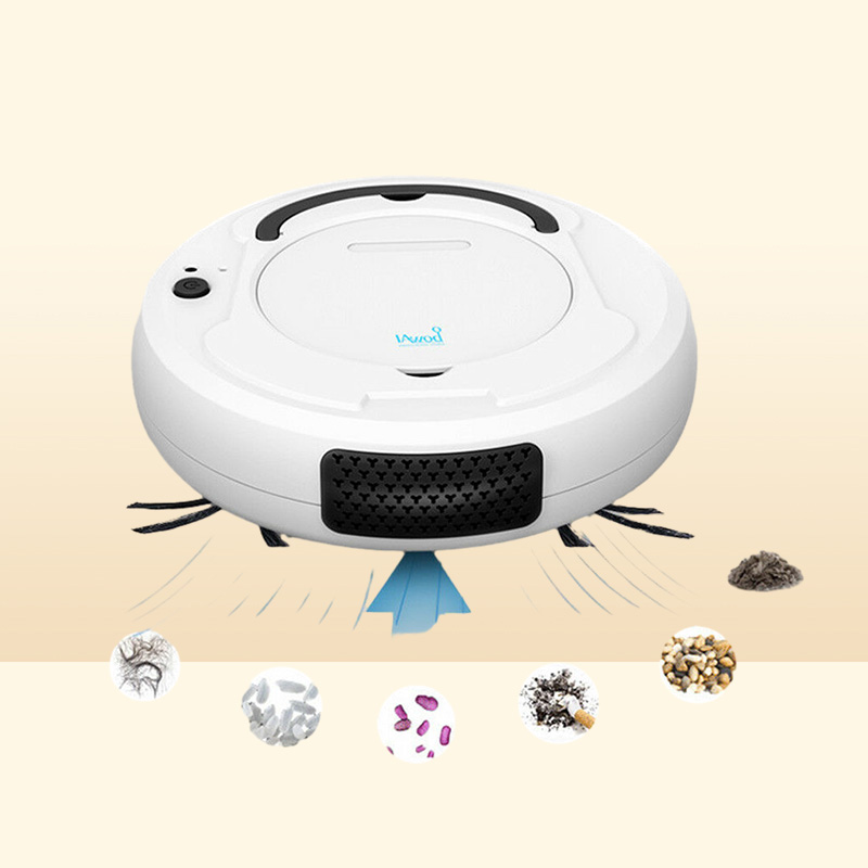 Robot Vacuum Cleaner AI Auto Sweeping Dirt Dust Floor Sweeper Dry Wet Sweeping Cleaner for Home9141867