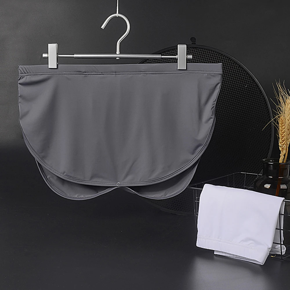 Removeable Bugle Pouch Mens Soft Comfort Home Shorts Boxers Pants Sexy Underwear Briefs Trunks Breathable Underpants 231226