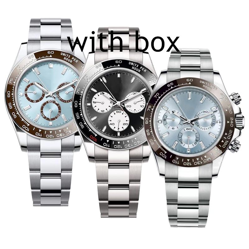 Mechanical watch super clone 40mm multi color new style all stainless steel automatic 2813 movement sports watch men's watch gift designer watches spitfire Jason 007