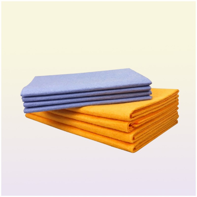 TCHY 8pcs Towel Nonwoven Shamwow Absorbent Dish Cloth Antigrease Washing Cleaning Rags for Home and Kitchen Car Wiper3027136