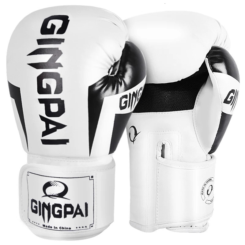 Kick Boxing Gloves for Adult Men Women PU Karate Muay Thai Guantes De Boxeo Free Fight MMA Sanda Training Adults Kids Equipment 231225