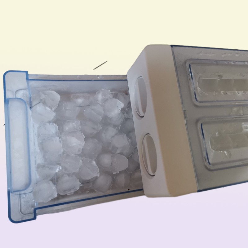 Refrigerator Storage Drawer 30 Grid Small Ice Cube Mould Box Popsicle Molds Maker Tray Juice Making DIY Bar Kitchen Accessories 227489513